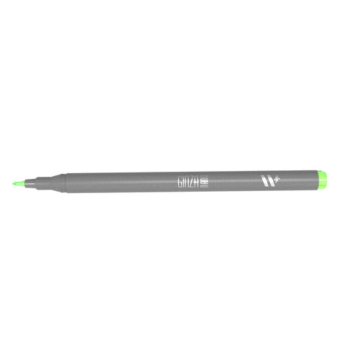 Marcador Ginza Nano Brush Pen Verde Menta Newpen