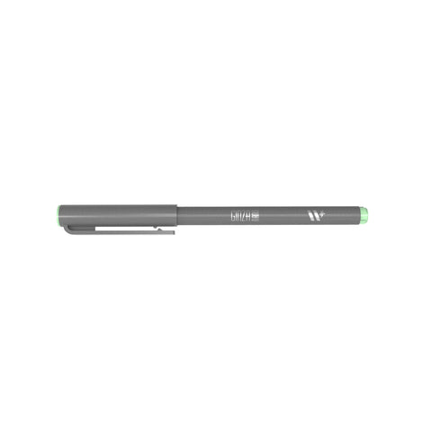 Marcador Ginza Nano Brush Pen Verde Menta Newpen
