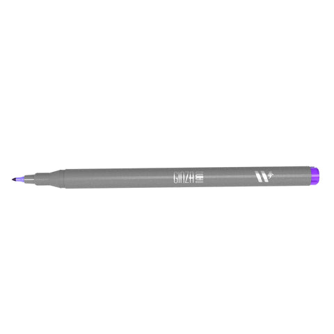 Marcador Ginza Nano Brush Pen Roxo Ametist