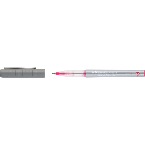 Caneta Roller Free Ink 0.7 Bordeaux Faber-Castell