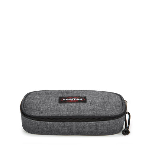Estojo Oval Single - Black Denim