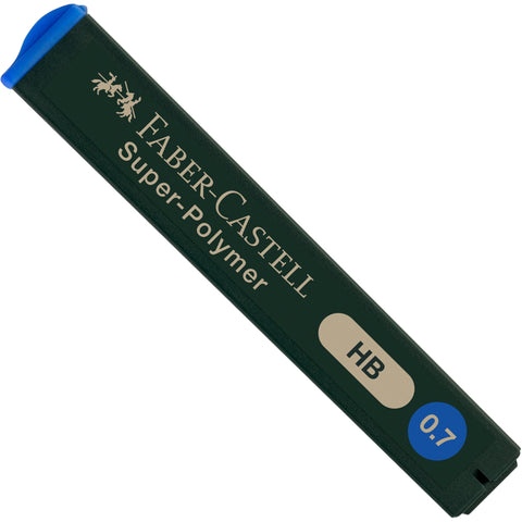 Recarga Minas Super-Polymer HB 0,7mm Faber Castell