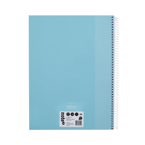 Caderno Espiral A4 Capa Dura Pautado 100 folhas Pastel