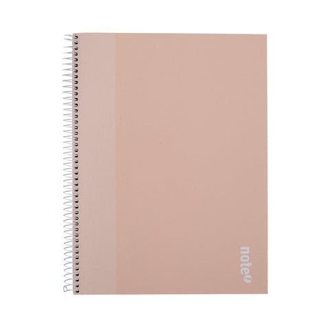 Caderno Espiral A4 Capa Dura Pautado 100 folhas Pastel