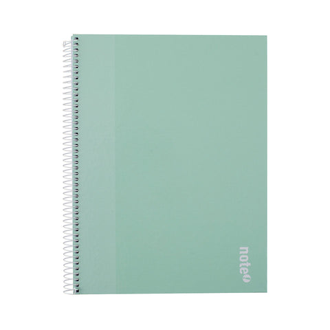 Caderno Espiral A4 Capa Dura Pautado 100 folhas Pastel