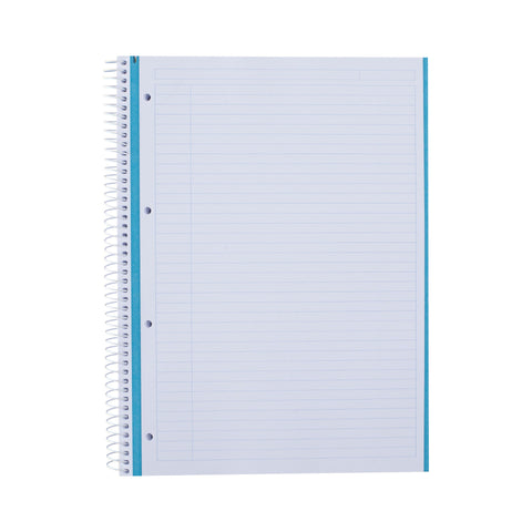 Caderno Espiral A4 Capa Dura Pautado 100 folhas Pastel