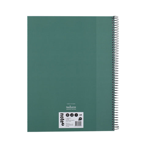 Caderno Espiral A4 Pautado (várias cores) Note!