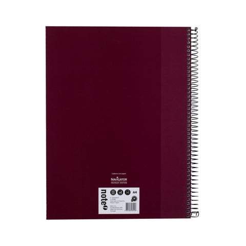 Caderno Espiral A4 Pautado (várias cores) Note!
