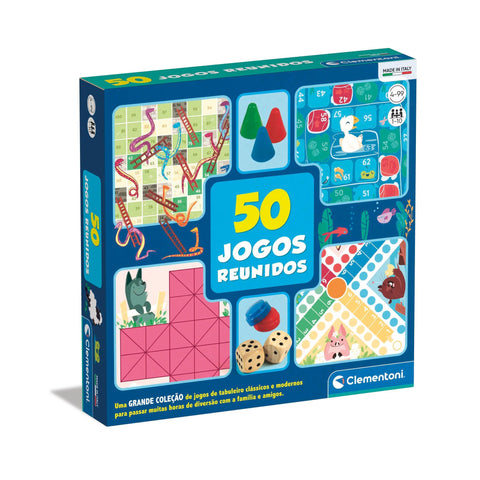 Clementoni - Jogo Party Games 50 Jogos Reunidos