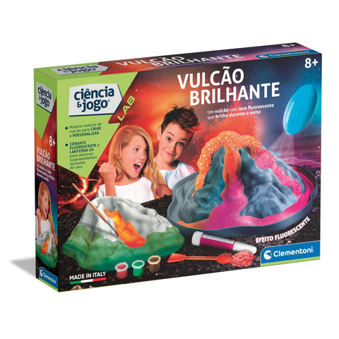Vulcão Brilhante Clementoni
