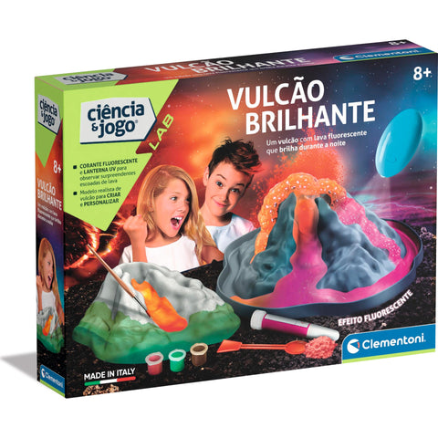 Vulcão Brilhante Clementoni