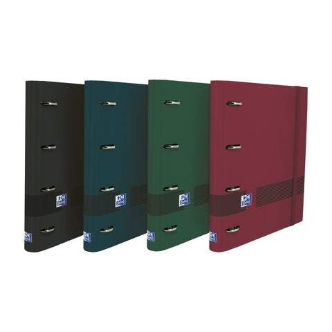 Pasta A4 Lombada Estreita com Elástico e Recarga Oxford (artigo sortido)