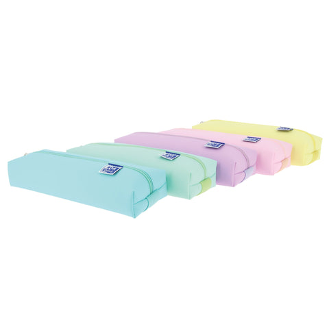 Estojo Retangular Médio Live&Go Kangoo Pastel Oxford (artigo sortido)
