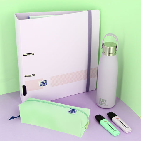 Estojo Quadrangular Grande Kangoo Pastel Oxford (artigo sortido)