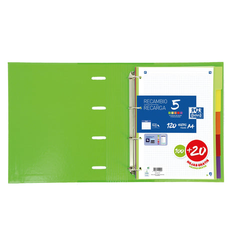 Separadores A4 500 Micas Oxford