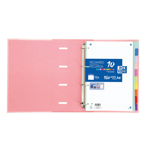 Separadores A4 com 10 Divisórias Oxford