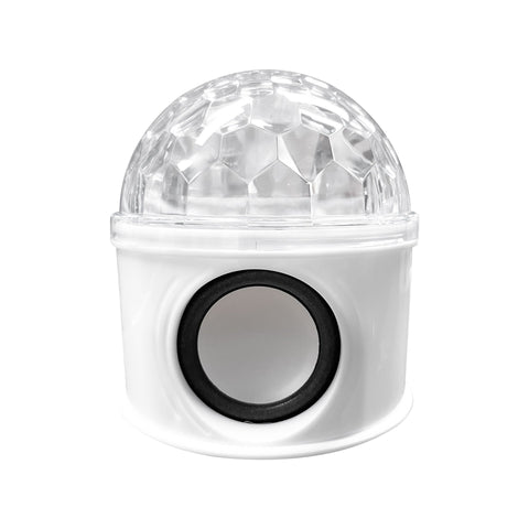 Coluna Sem Fios Bola Led Disco USB