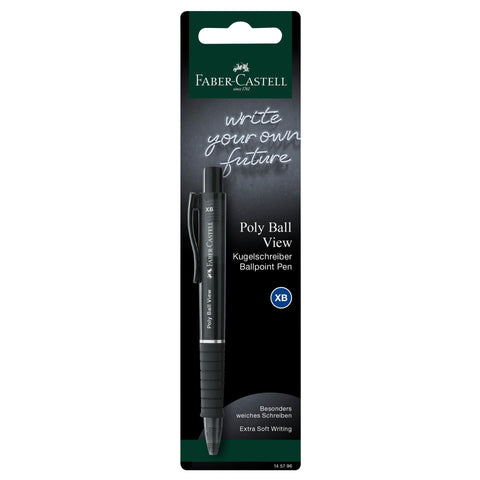 Esferográfica Poly Ball View (várias opções) Faber-Castell