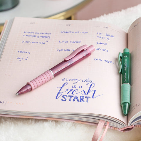 Esferográfica Poly Ball View (várias opções) Faber-Castell