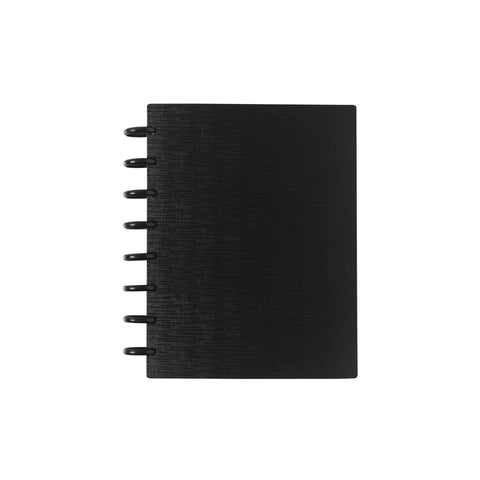 Caderno Smart Espiral A5 Pautado Preto Talia