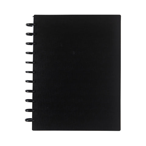 Caderno Smart Espiral A4 Pautado Preto Talia