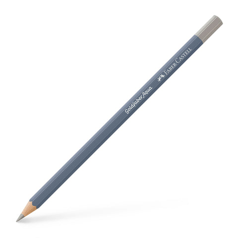 Lápis Cor Goldfaber Aqua Cinza Prata 475