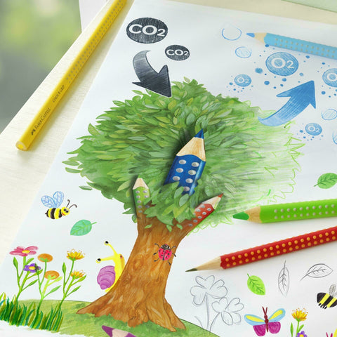 Lápis Cor Grip 12 unidades