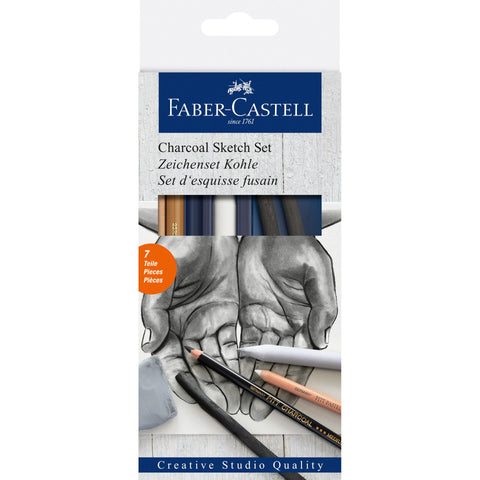 Set de Esboço Carvão Faber-Castell