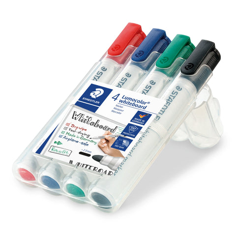 Marcador Quadro Branco Lumocolor 4 unidades Staedtler