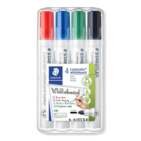 Marcador Quadro Branco Lumocolor 4 unidades Staedtler