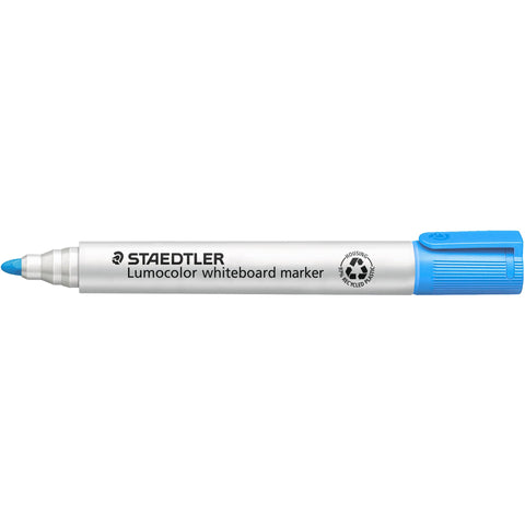 Marcador Quadro Branco Lumocolor Azul Claro Staedtler