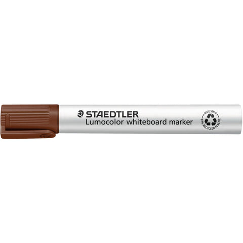 Marcador Quadro Branco Lumocolor Castanho Staedtler