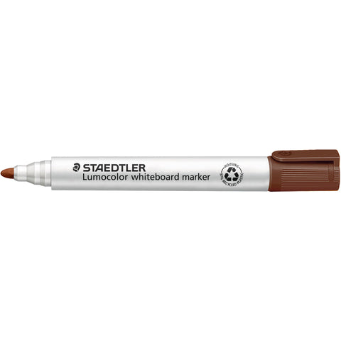 Marcador Quadro Branco Lumocolor Castanho Staedtler