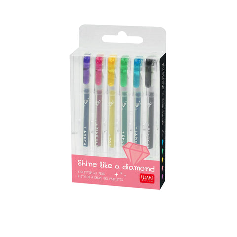 Conjunto 6 Canetas Mini - Shine Like A Diamo