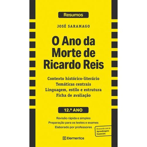 O Ano da Morte de Ricardo Reis de José Saramago