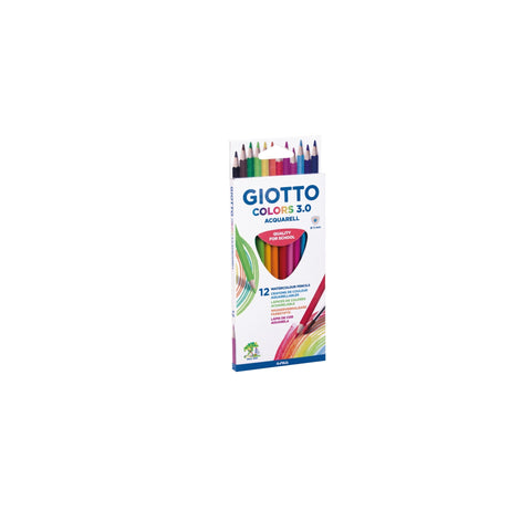 Lápis de Cor Acquarell Colors 3.0 12 Unidades Giotto