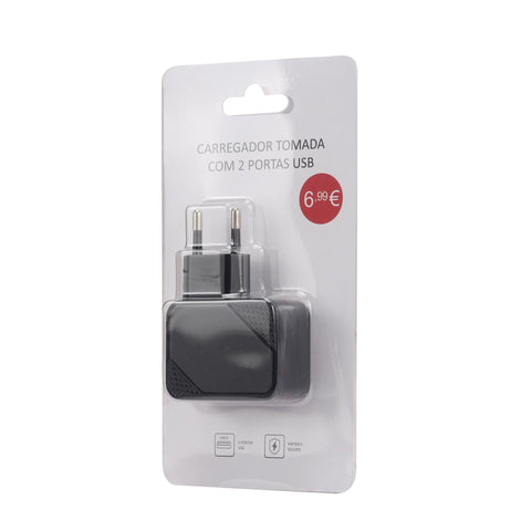Carregador Tomada 2 USB