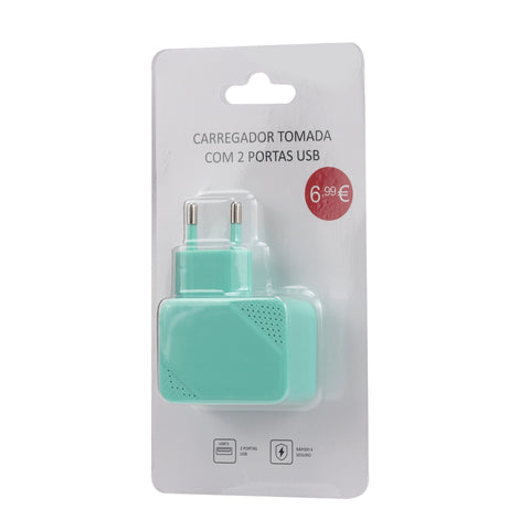 Carregador Tomada 2 USB