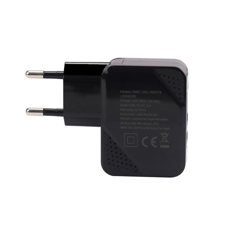 Carregador Tomada 2 USB