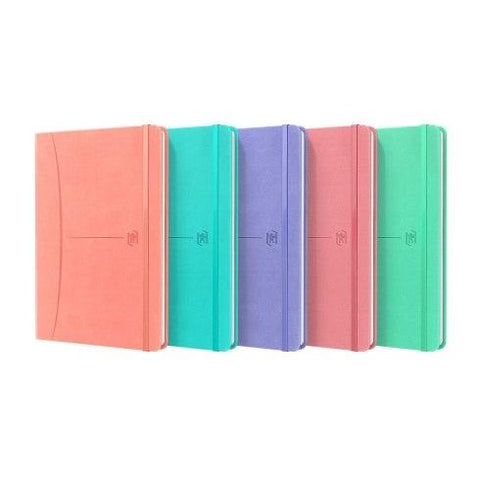 Caderno Cosido Signature A5 Liso Pastel (várias opções) Oxford