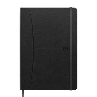 Caderno Cosido Signature A5 Liso Preto Oxford