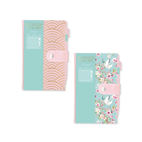 Caderno Com Caneta - Floral Zen Sortido