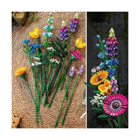 Buquê De Flores Silvestres Lego-Icons