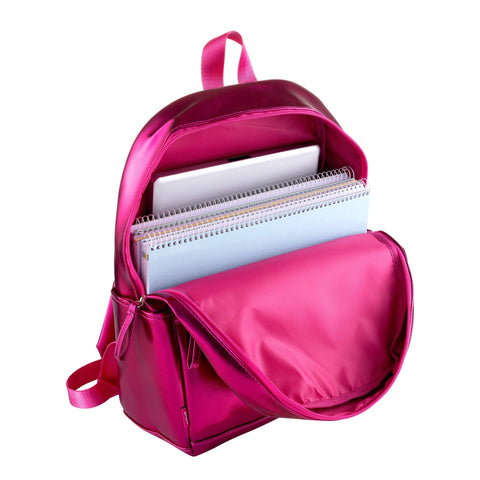 Mochila Metallic Rosa Note!