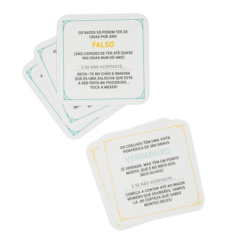 Jogo De Cartas Para Pais E Filhos - Quem