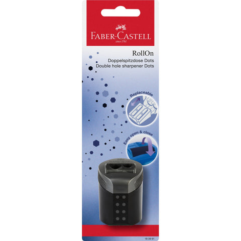 Afia Dupla com Depósito Sparkle Faber-Castell