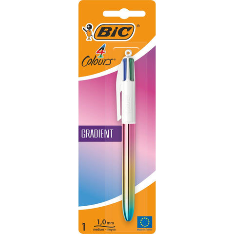 Esferógrafica Com 4 Cores Gradient Bic