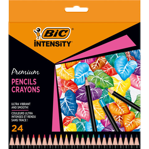 Lápis de Cor Intensity Premium 24 Unidades Bic