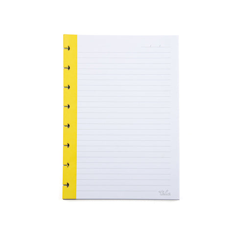 Recarga Papel A5 Pautado para Caderno Smart Talia