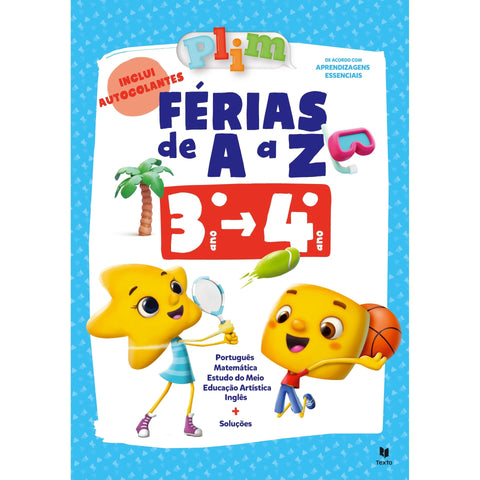 Plim! Férias 3.º Ano 2023 - Férias